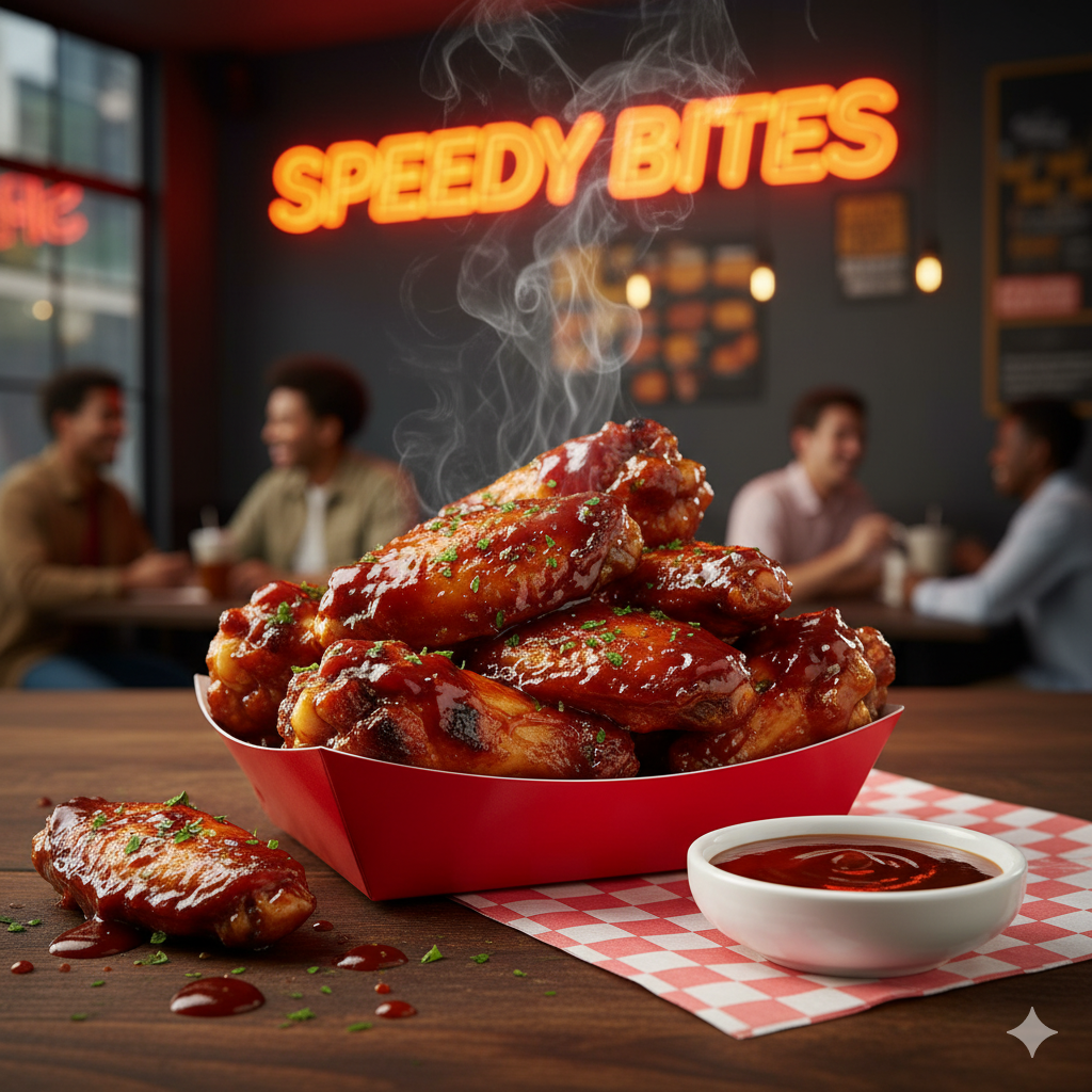 Visuale Alette di Pollo Affumicate