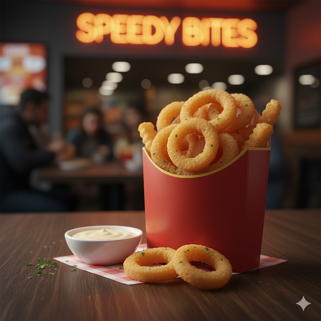 Visuale Anelli di Cipolla Croccanti